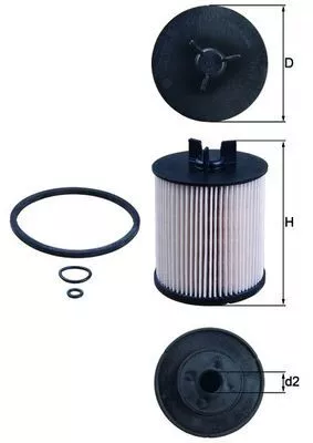 Fuel Filter KNECHT KX 86/1D)