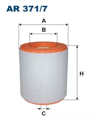 Air Filter FILTRON AR 371/7)