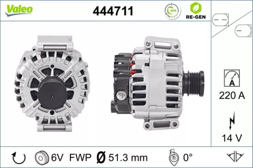 Alternator VALEO 444711)