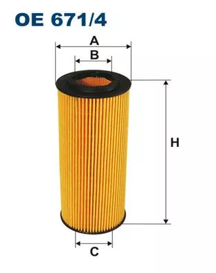 Oil Filter FILTRON OE 671/4)