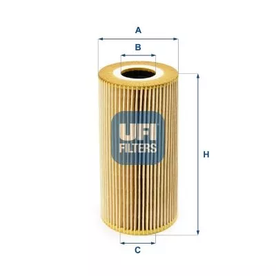 Oil Filter UFI 25.095.00)