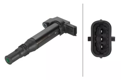 Ignition Coil HELLA 5DA 358 057-931)
