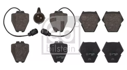 Brake Pad Set, disc brake FEBI BILSTEIN 16763)