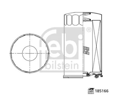 Coolant Filter FEBI BILSTEIN 185166)
