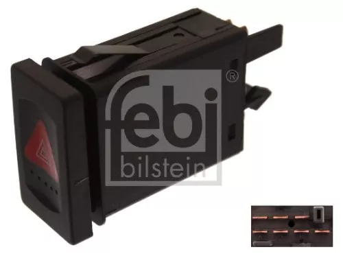 Hazard Warning Light Switch FEBI BILSTEIN 44701)