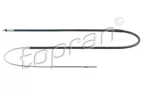 Cable Pull, parking brake TOPRAN 501 098)