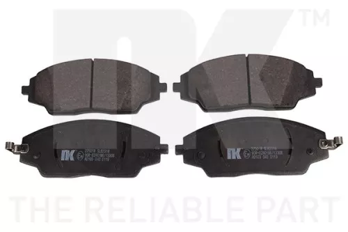 Brake Pad Set, disc brake NK 225018)