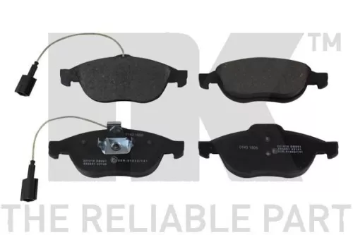 Brake Pad Set, disc brake NK 221016)