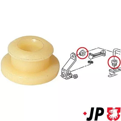 Bushing, selector/shift rod JP GROUP 1131500300)