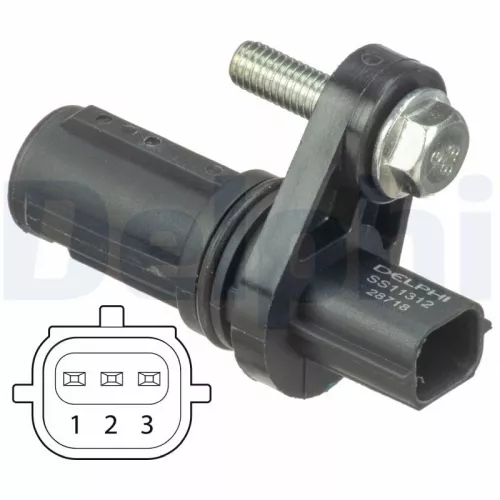 Sensor, crankshaft pulse DELPHI SS11312)