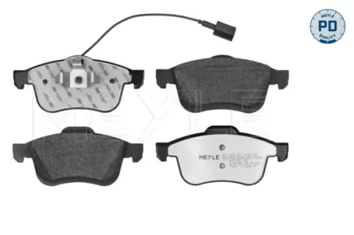 Brake Pad Set, disc brake MEYLE 025 247 2720/PD)