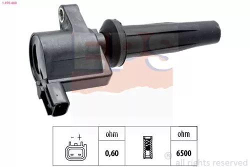 Ignition Coil EPS 1.970.480)