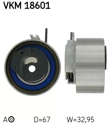 Tensioner Pulley, timing belt SKF VKM 18601)