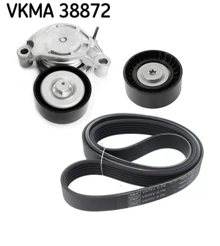 V-ribbed Belt Set SKF VKMA 38872)