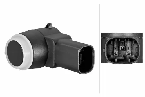 Sensor, park distance control HELLA 6PX 358 270-991)
