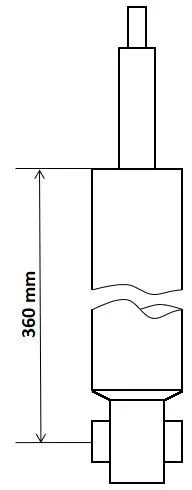 Shock Absorber KYB 3440038)