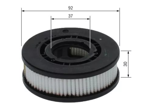 Filter, crankcase ventilation BOSCH F 026 400 645)