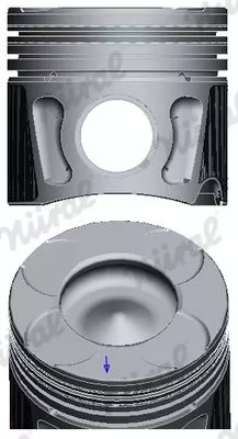 Piston NÜRAL 87-450500-00)