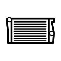Radiator, engine cooling NRF 53123A)