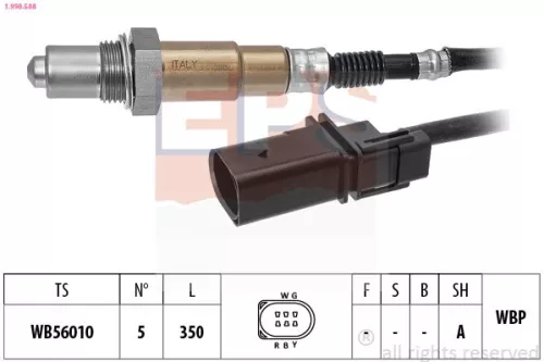 Oxygen Sensor EPS 1.998.588)